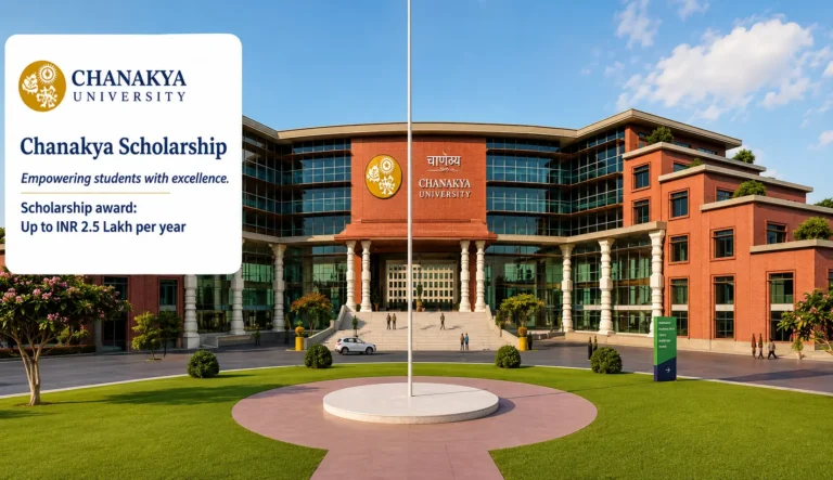 Chanakya University Merit cum Admission Scholarship